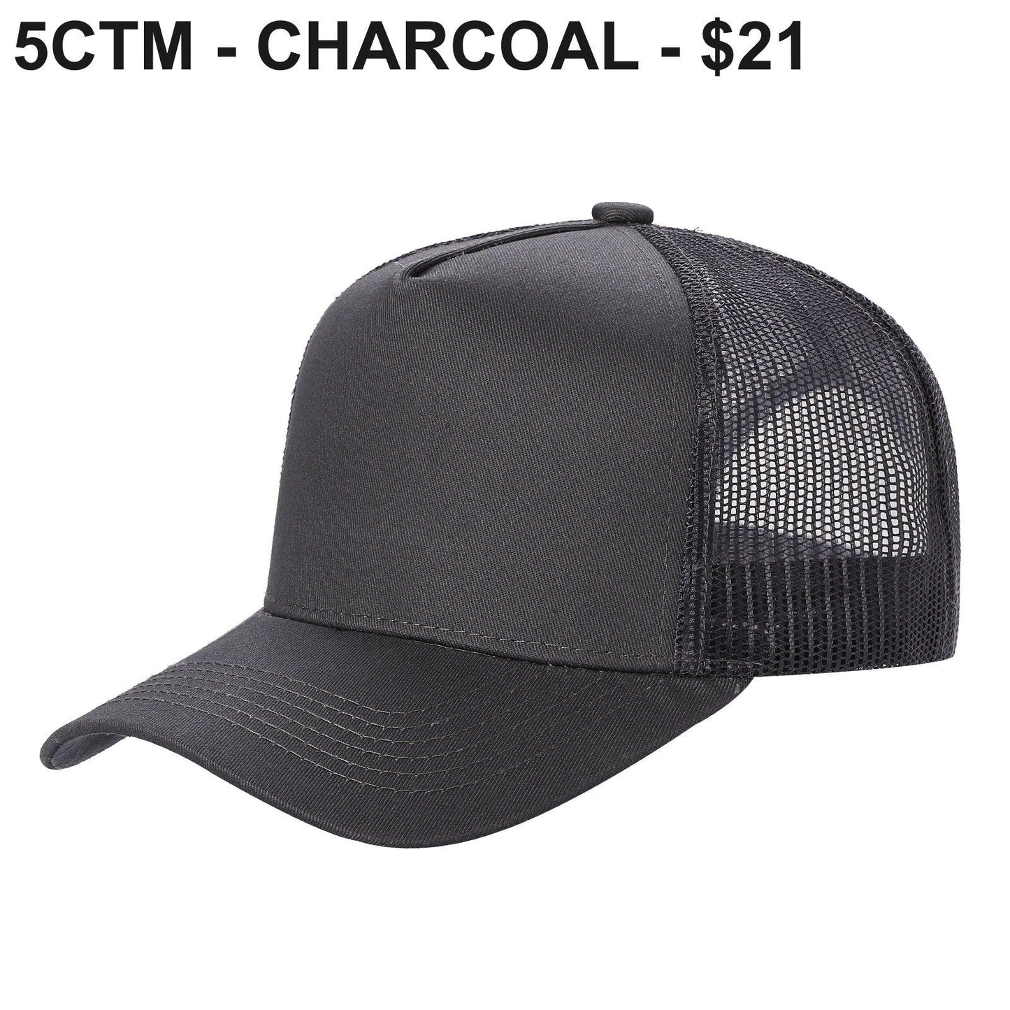 5CTM - Solid & 2-Tone Cotton/Poly Hat