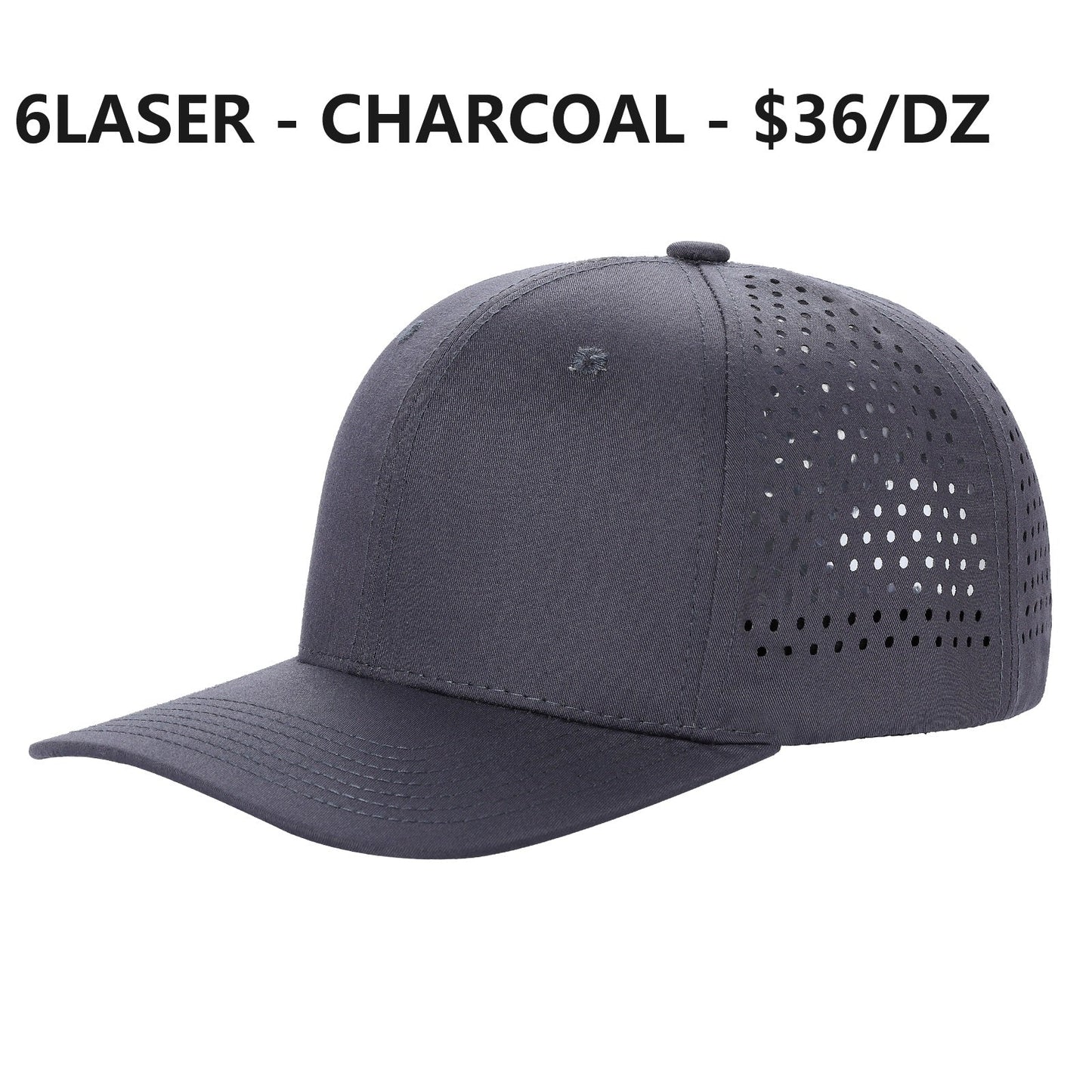 LASER VENTED HAT - 7 PANEL