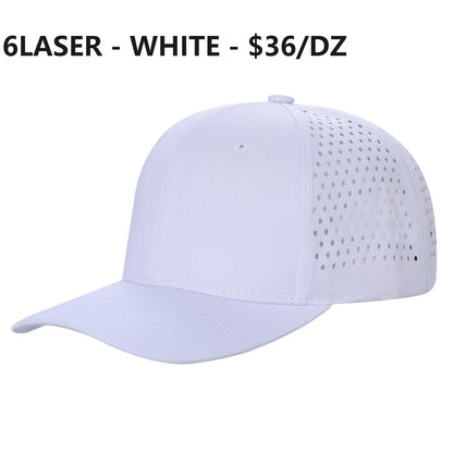 LASER VENTED HAT - 7 PANEL