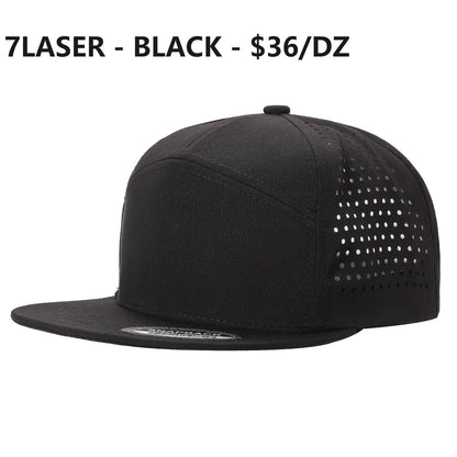 LASER VENTED HAT - 7 PANEL