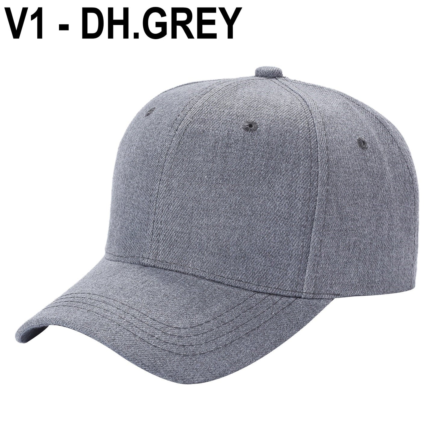V1 - Solid Velcro Baseball Cap