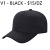 V1 KIDS - Solid Velcro Baseball Cap - Waycap INC