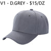 V1 KIDS - Solid Velcro Baseball Cap - Waycap INC