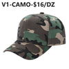 V1 KIDS - Solid Velcro Baseball Cap - Waycap INC