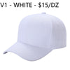 V1 - Solid Velcro Baseball Cap