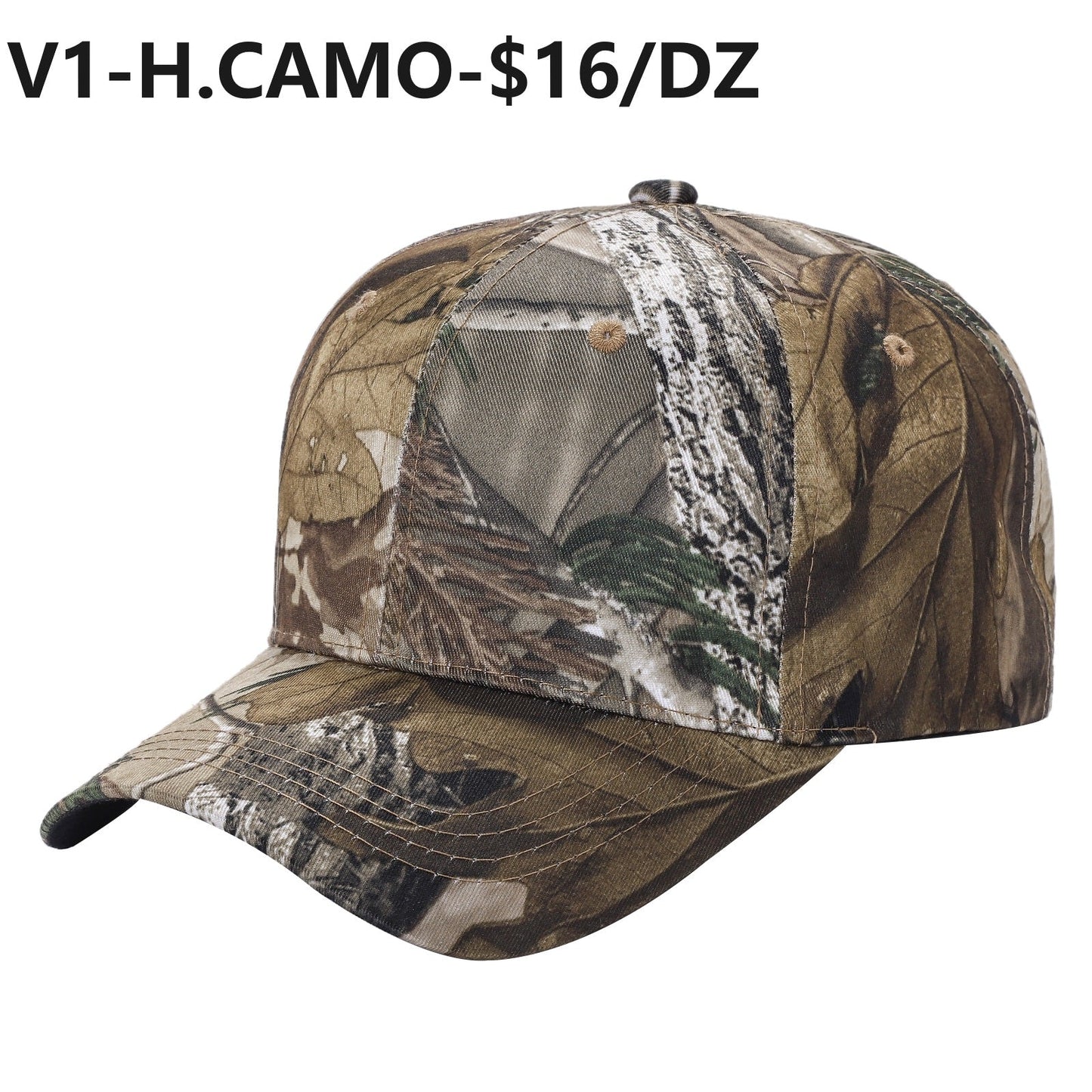 V1 - Solid Velcro Baseball Cap
