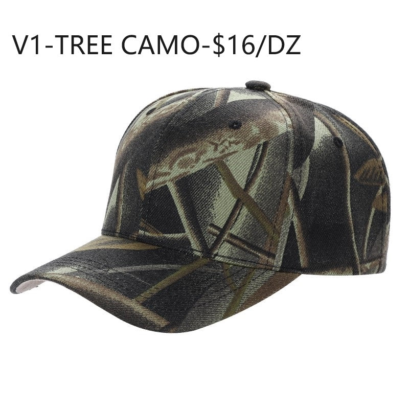 V1 - Solid Velcro Baseball Cap