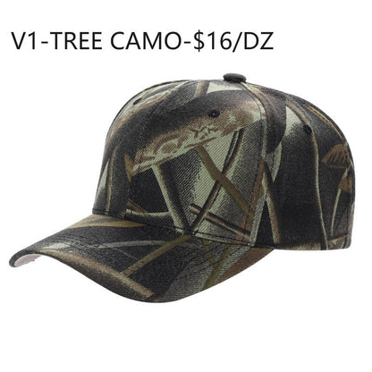 V1 - Solid Velcro Baseball Cap