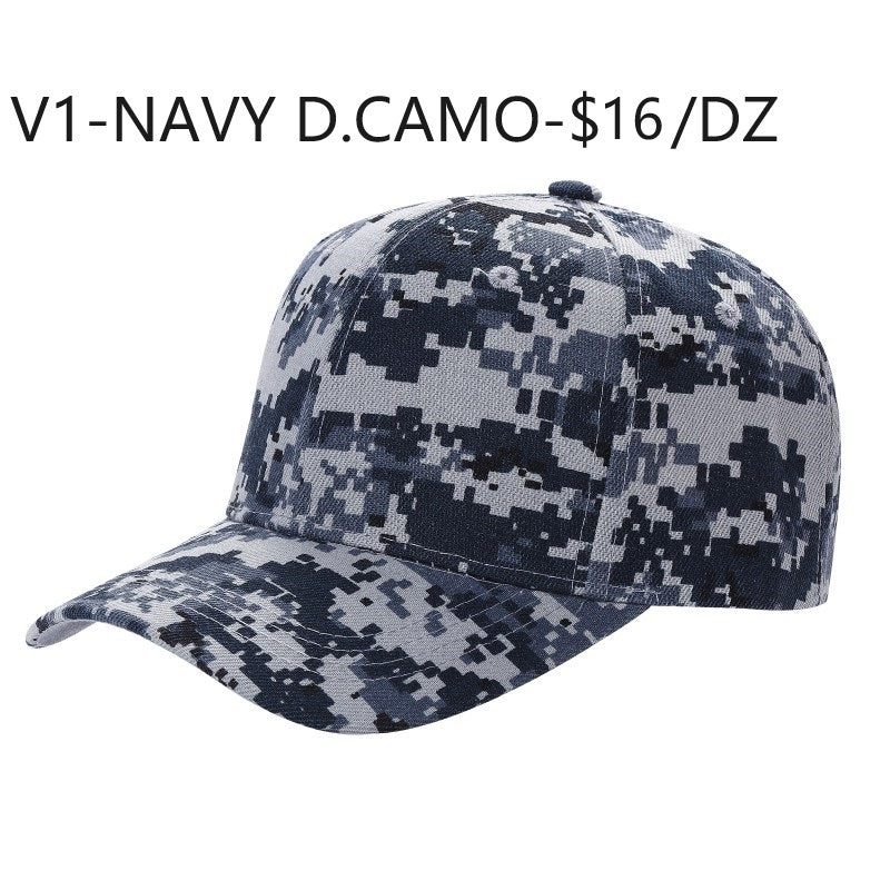 V1 - Solid Velcro Baseball Cap